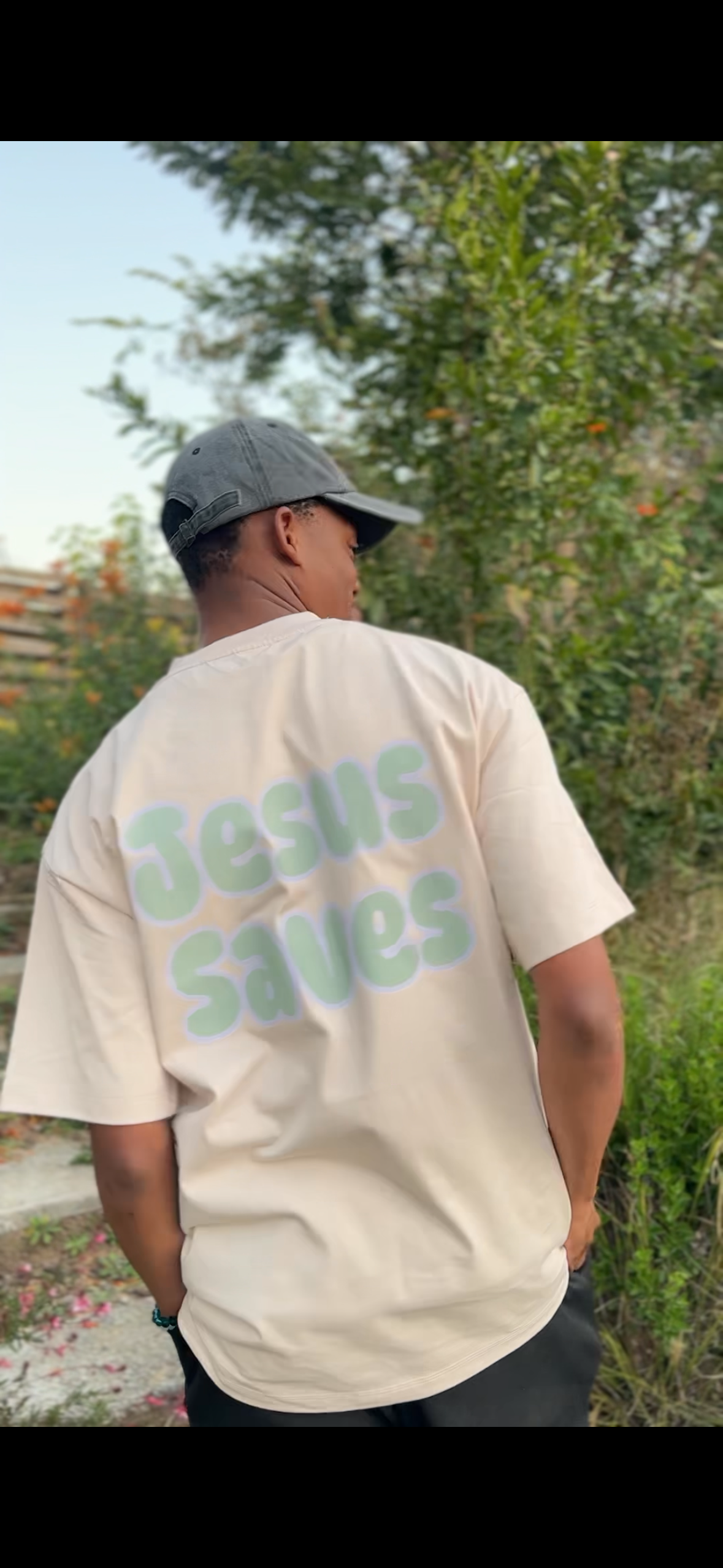 Jesus Saves — Oversized Tee - MLJ Things