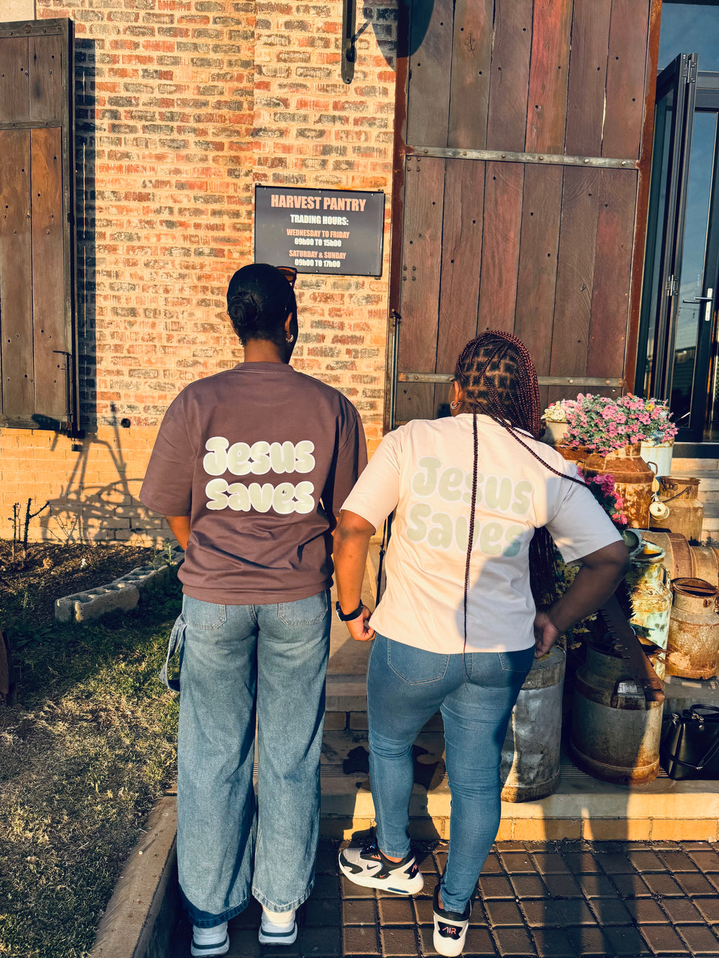 Jesus Saves — Oversized Tee - MLJ Things