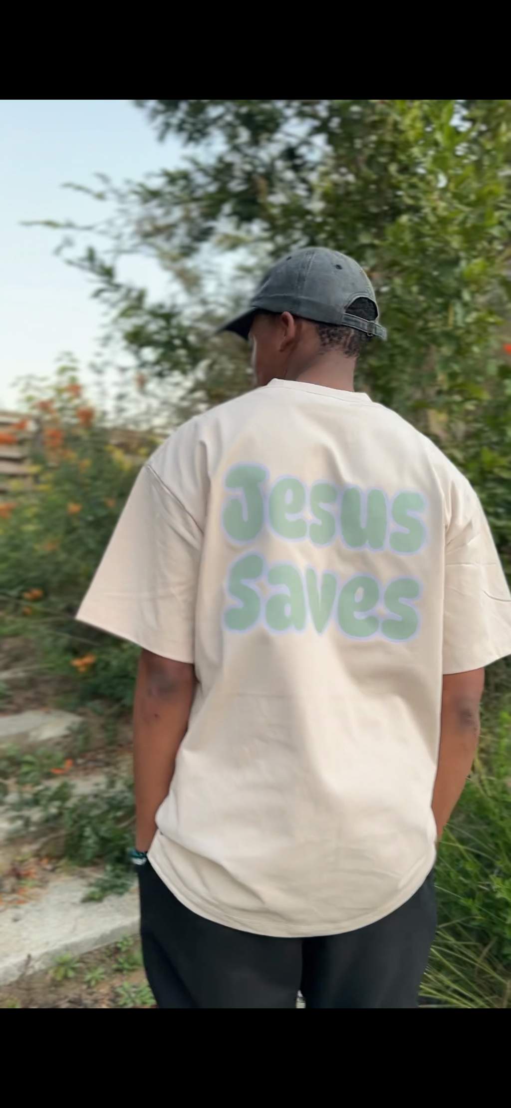 Jesus Saves — Oversized Tee - MLJ Things