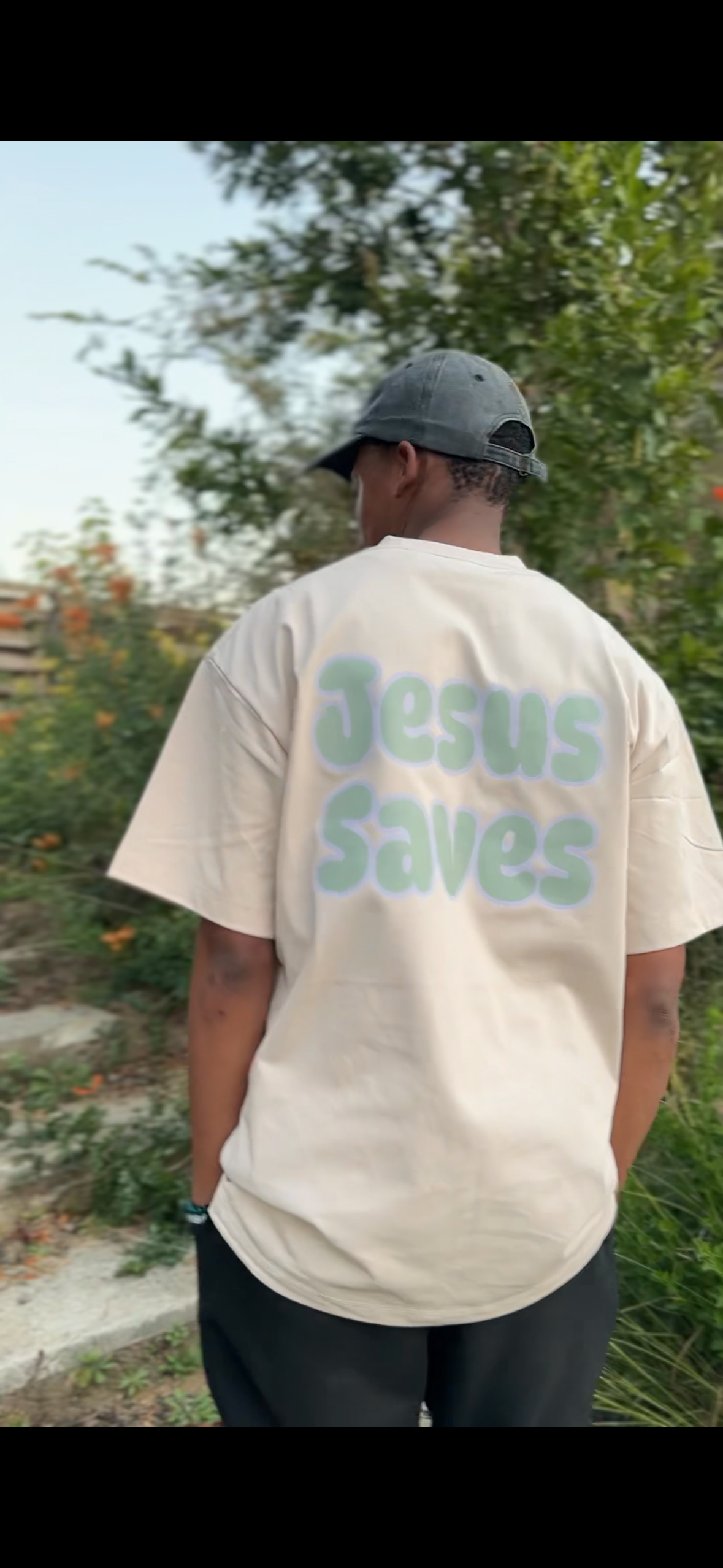 Jesus Saves — Oversized Tee - MLJ Things