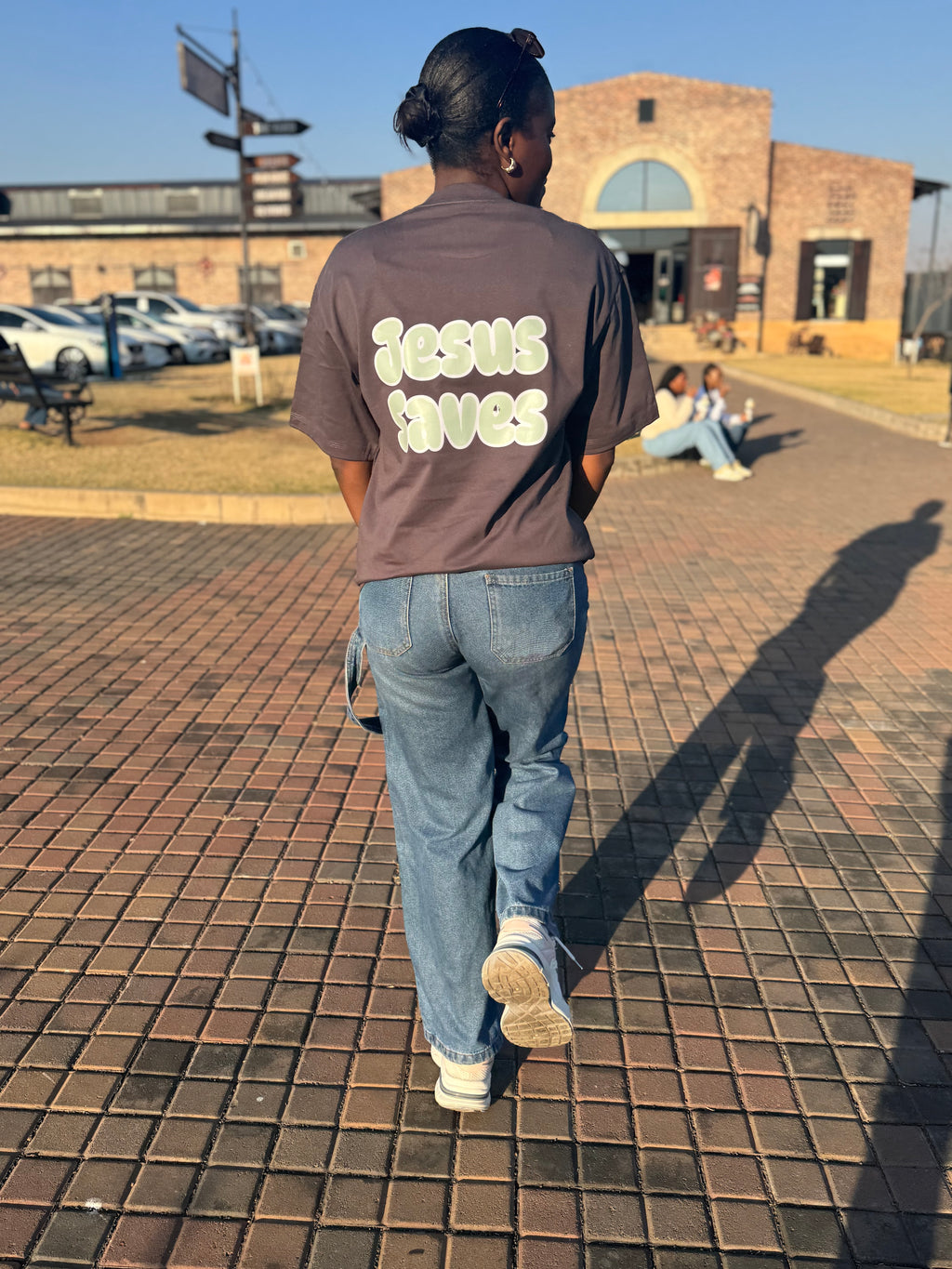 Jesus Saves — Oversized Tee - MLJ Things